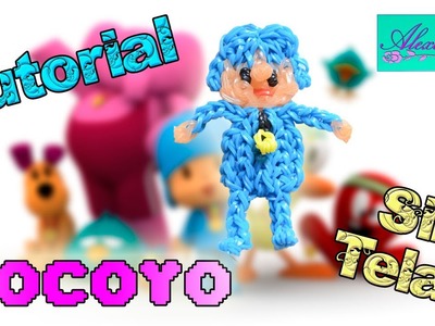 ♥ Tutorial: Pocoyo de gomitas (sin telar) ♥