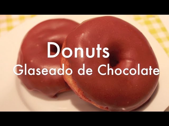 Cómo hacer Donuts de chocolate caseros
