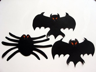 Manualidades para Halloween - móvil de murciélagos - Manualidades para todos