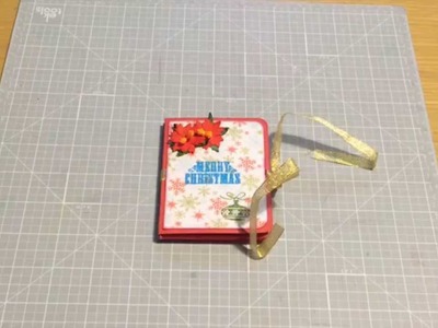 Mini album navidad ideas para regalar manualidad facil