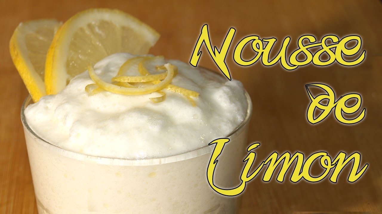 Mousse de Limón Dukan (Locura Blanca) - Lemon Mousse - Receta Fase Ataque