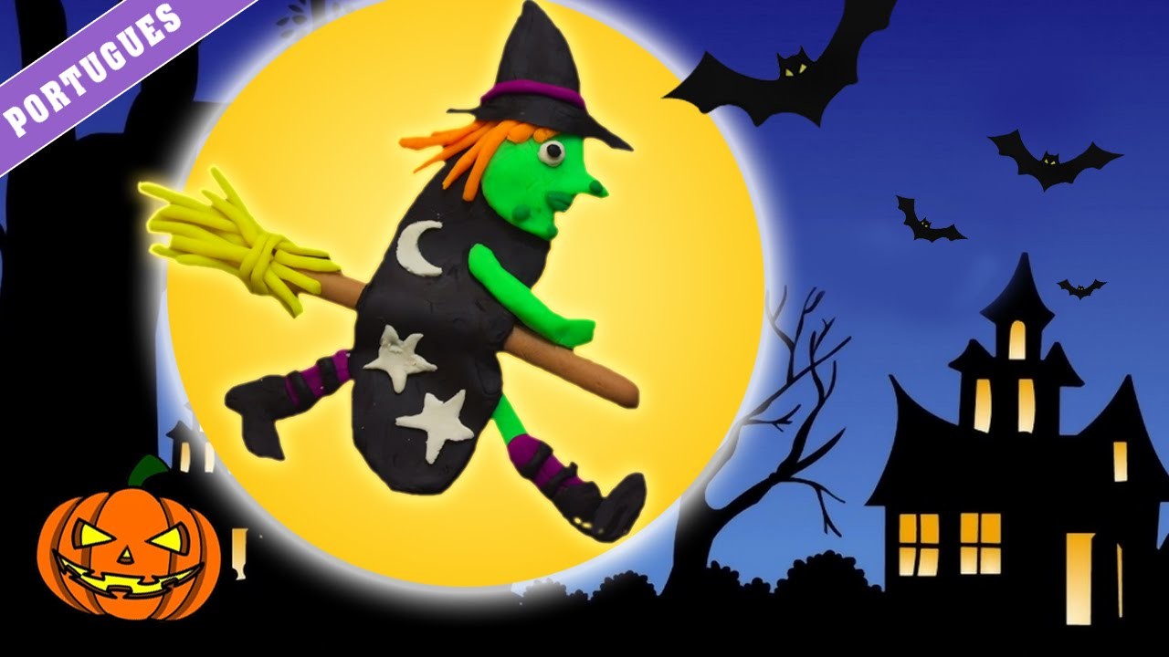 Play Doh – Witch | Bruja de Plastilina | Halloween Play Doh Witch (How To) - Spanish |