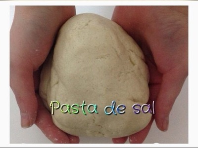 Como hacer pasta de sal casera  facil.easy paste salt