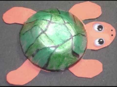 Cómo hacer una tortuga con un carton de huevos