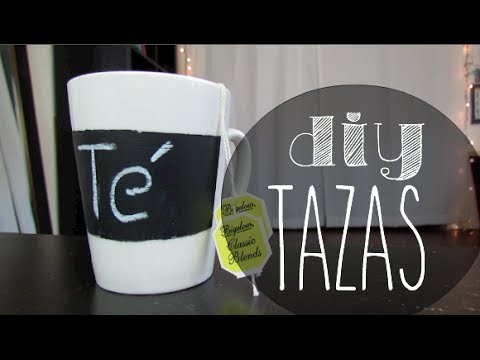 DIY - DECORA TUS TAZAS!