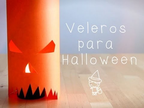 Manualidad de Halloween: Cómo hacer un portavelas