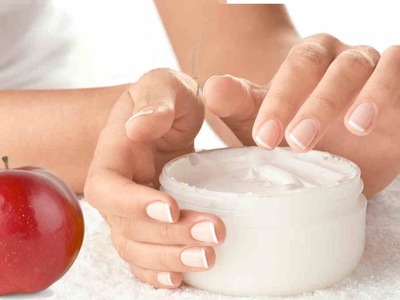 Receta de pomada de manzana para piel seca. Recipe apple ointment for dry skin