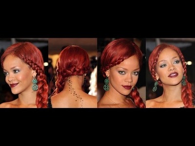 Trenza de 3 cabos invertida de lado de Rihanna - Pedido Pepita de La Rosa