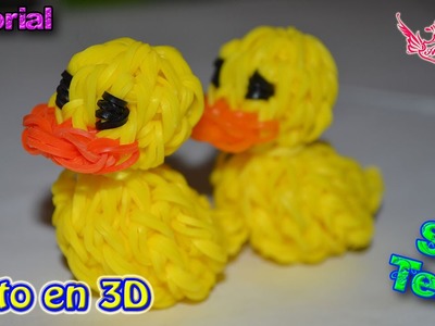 ♥ Tutorial: Pato en 3D (sin telar) ♥