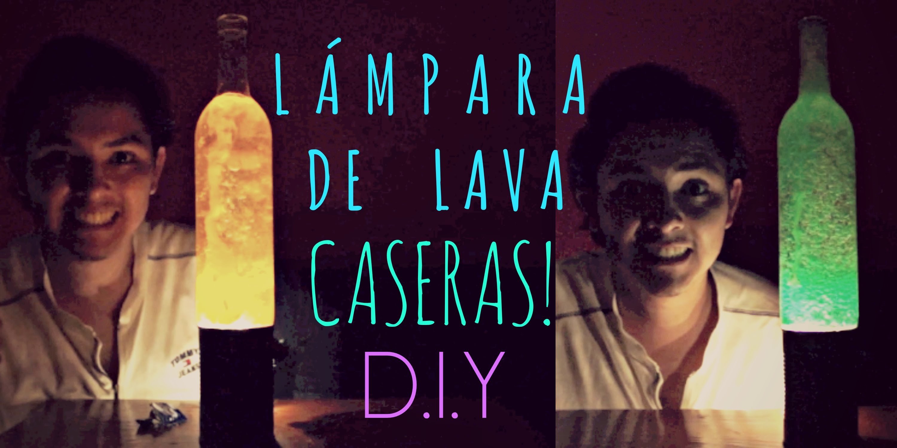 #27 LÁMPARA DE LAVA CASERAS | D.I.Y. ♥