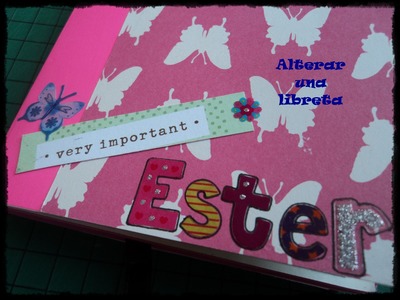 Alterar una libreta