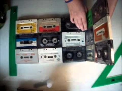 Art Attack!! - Lampara con cassettes