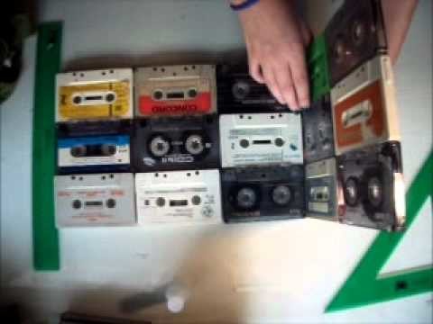 Art Attack!! - Lampara con cassettes