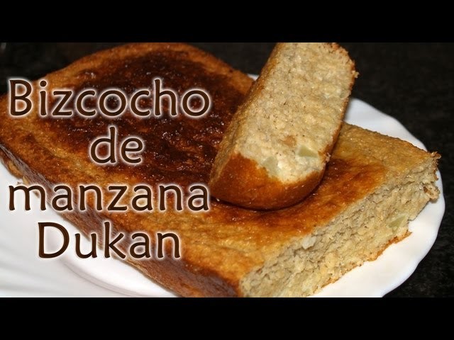 Bizcocho de manzana Dukan - Dukan Apple Cake - Receta Fase Ataque
