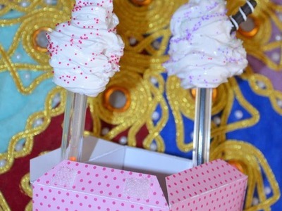 Bolígrafos con forma de helado!! - decorated pen shaped ice cream
