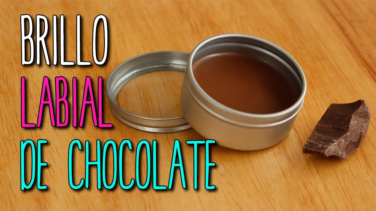 Cómo hacer Bálsamo y Brillo para Labios Casero - ¡Sabor Chocolate! - DIY