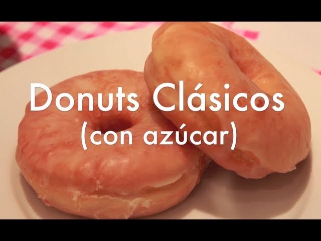Cómo hacer Donuts de azúcar caseros
