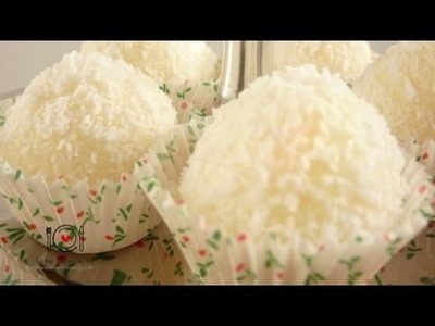 Cómo hacer Trufas o Bolitas de Coco | LHCY
