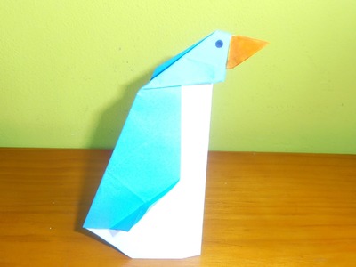 Cómo hacer un pingüino con papel