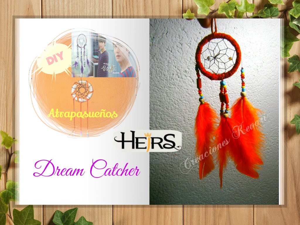 DIY Atrapasueños( Dorama Heirs).Dreamcatcher