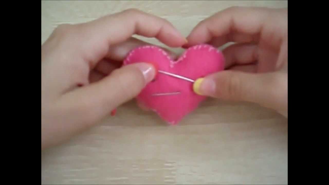 DIY♥Broches de Corazón