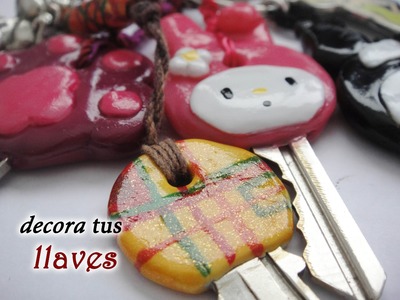 DIY♥Decora y personaliza tus llaves