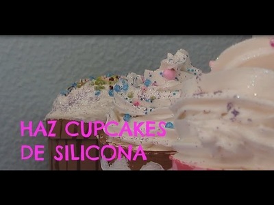 Haz cupcakes de silicona!!!♥