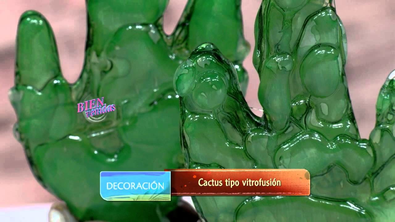 Martín Muñoz - Cactus estilo Vitrofusión