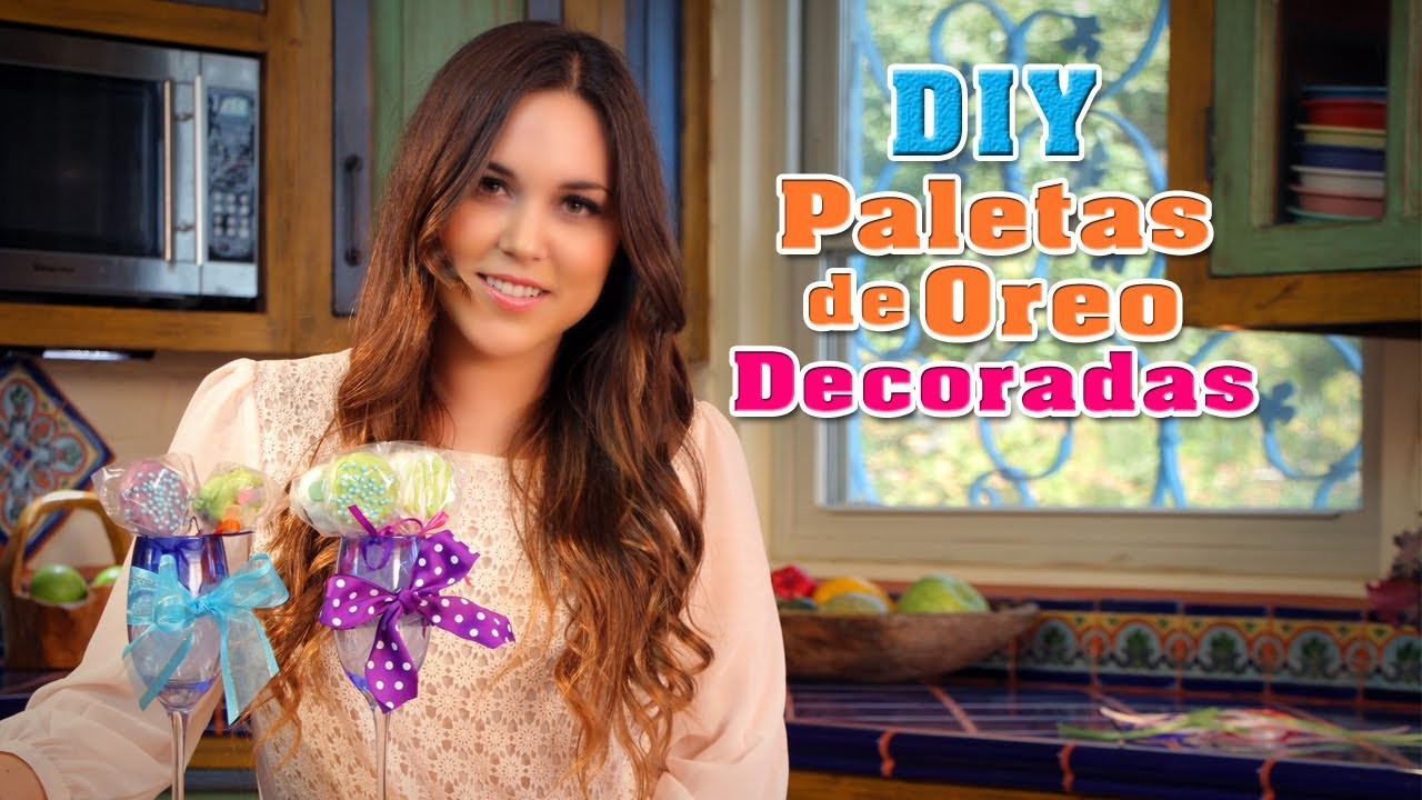 Paletas de Oreo Decoradas - Fun DIY's con Karla