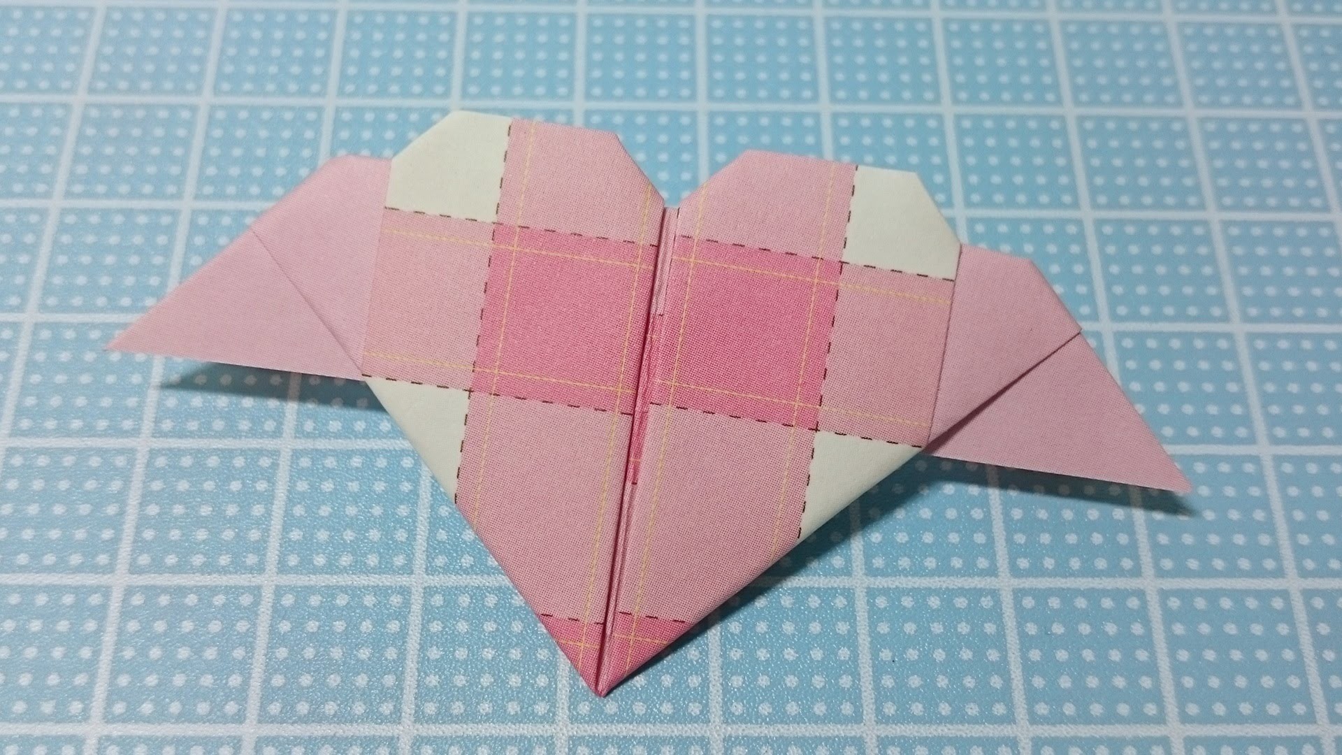San Valentín Regalos 2015 Adornos Corazones Origami Corazon Alado