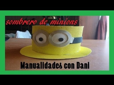 Sombrero de MINIONS