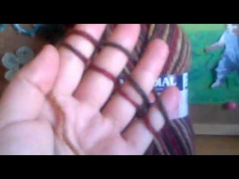Técnica de tejer con los dedos 1.4