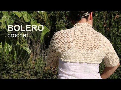 Tutorial Bolero Fácil Crochet o Ganchillo en Español