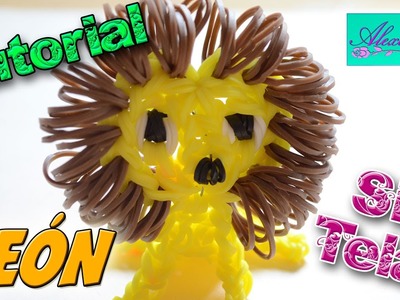♥ Tutorial: León en 3D de gomitas (sin telar) ♥