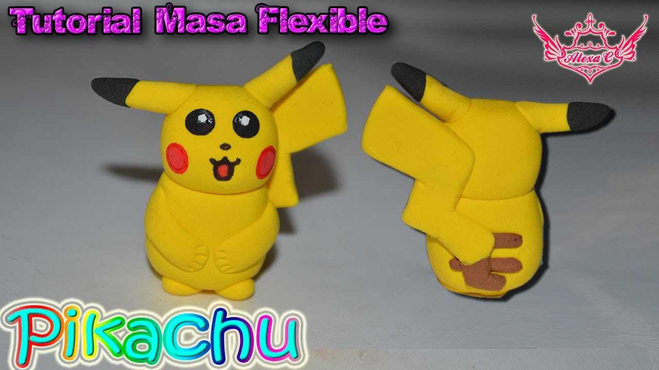 ♥ Tutorial: Pikachu de Masa Flexible ♥