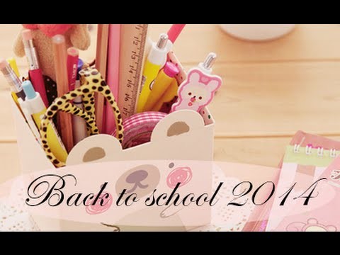 BACK TO SCHOOL 2014 || VUELTA AL COLE || MOCHILA, ESTUCHE, MATERIAL ESCOLAR.  ♥ Tuchi Cuchi
