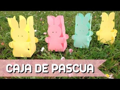 Caja para Pascua: Cesta conejo - Easter Bunny Basket