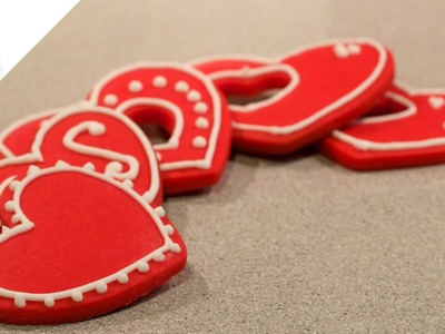 Cómo hacer Galletas coloreadas, ideales para San Valentín | Trucos para galletas por Azúcar con Amor