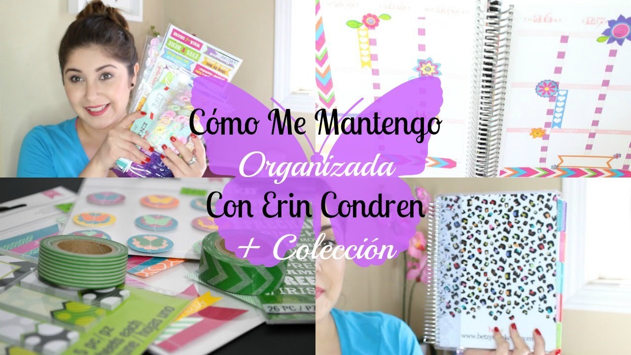 Cómo Me Mantengo Organizada Con Erin Condren + Colección