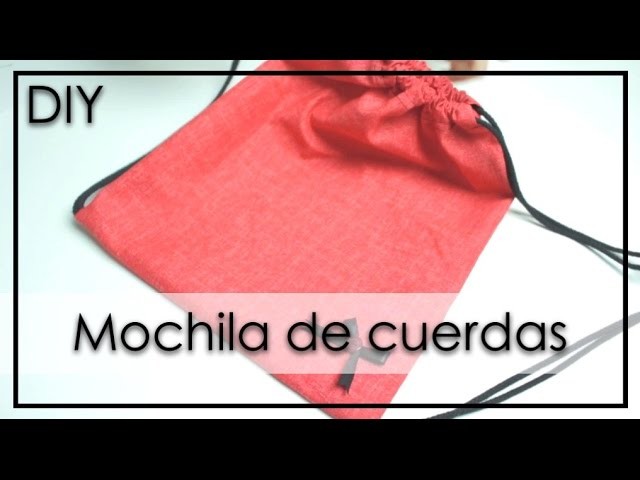 DIY - Mochila de cuerdas FÁCIL | OliPoli