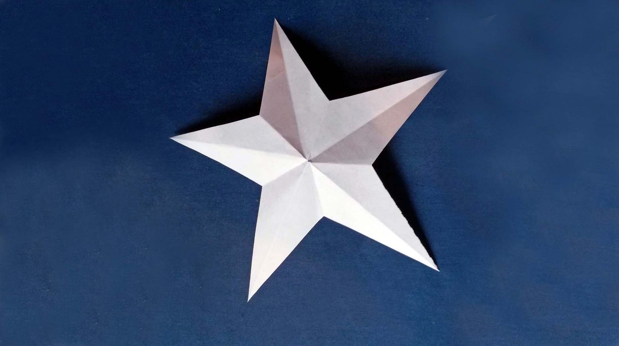 Estrellas de papel ORIGAMI - Manualidades para niños - ChispiKids