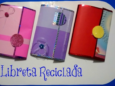 Libreta reciclada - REGRESO A CLASES