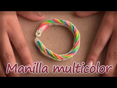 Manilla Multicolor - Manualidad con ligas