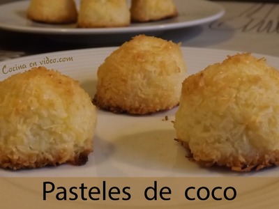 Pasteles de coco, ricos, rápidos y muy sabrosos , #239 - Cocina en video.com