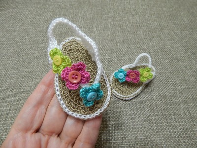 Sandalias para Bebe Crochet