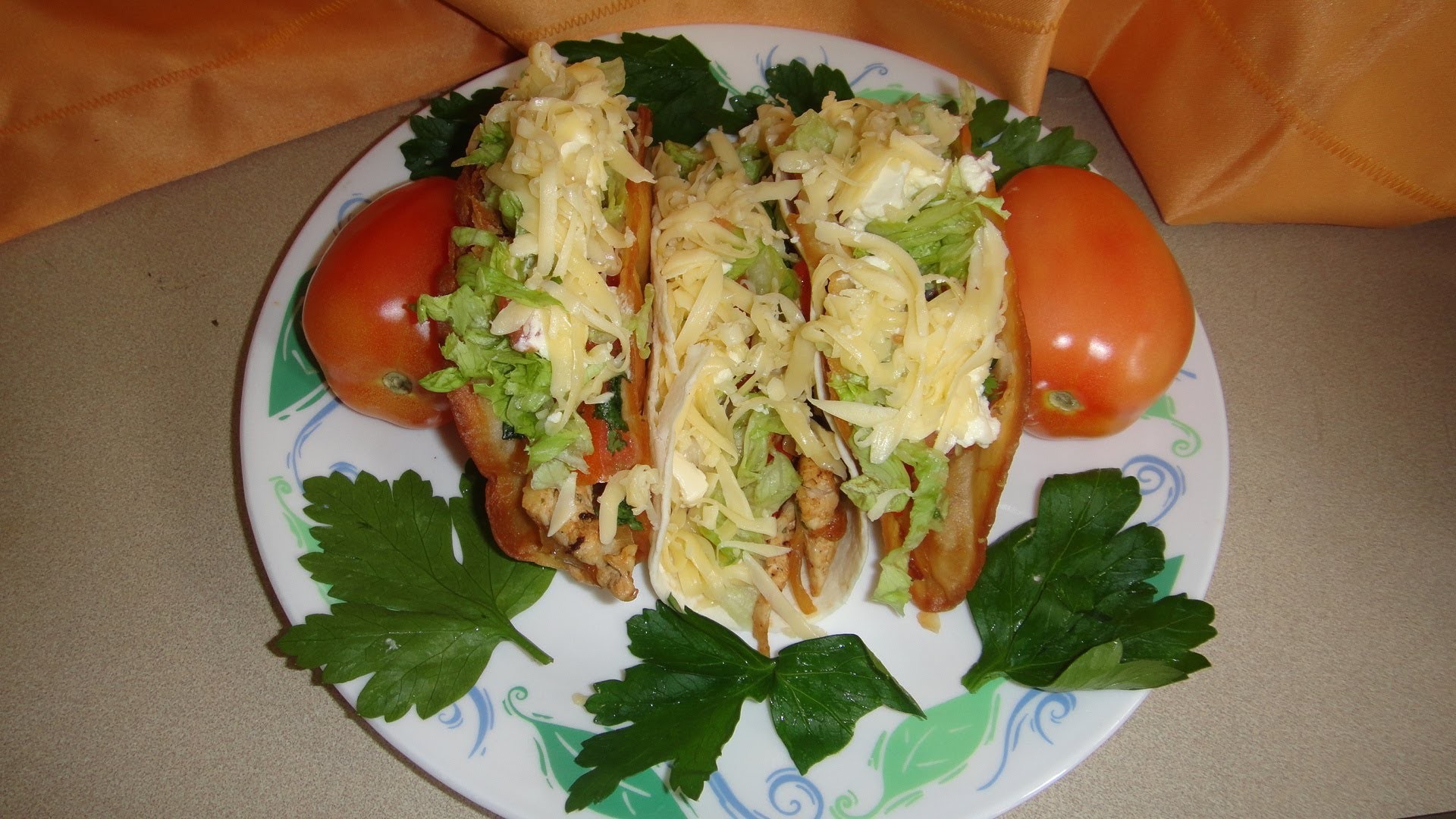 Tacos de pollo al estilo Mexicano Receta fácil