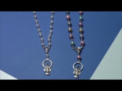 Tutorial como hacer un rosario. tutorial how to make a rosary