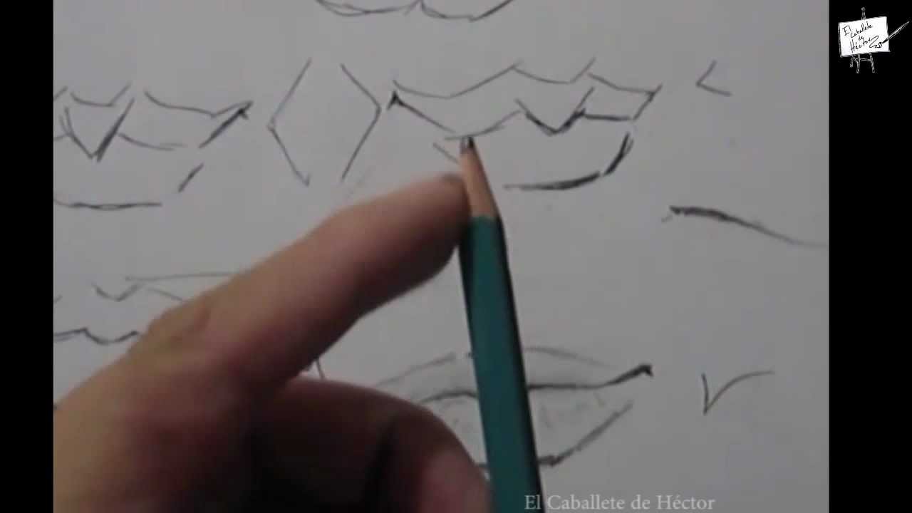 Tutorial de Dibujo a Lápiz - Como dibujar los Labios ( Boca ) - 2000 Suscriptores !!! Tips, Taller