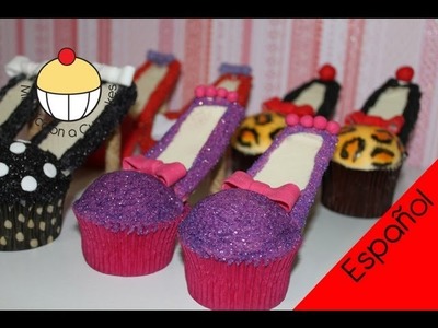 ¡Haz Cupcakes de Zapatos de Tacón! Decora Cupcakes - Cupcake Addiction