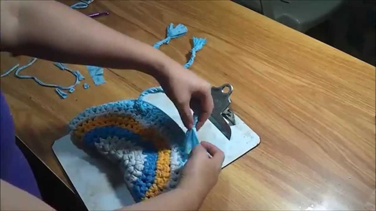 Como hacer un bolso de trapillo